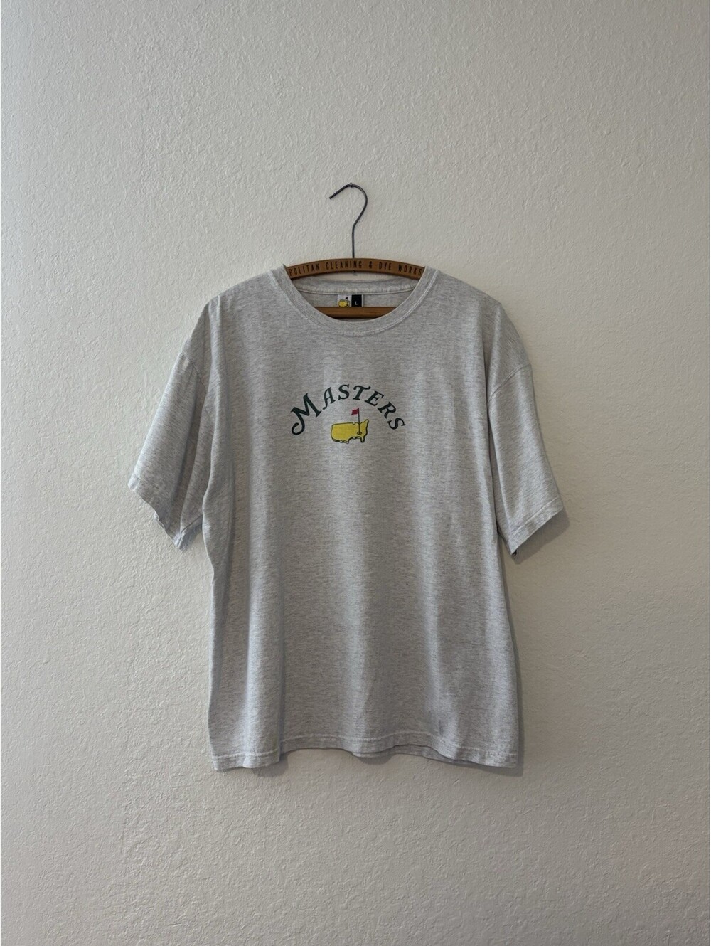 Vintage 9Os Official Masters Tournament T-Shirt Men’s Size L Masters Made USA